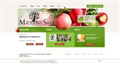 Desktop Screenshot of maciejowysad.pl